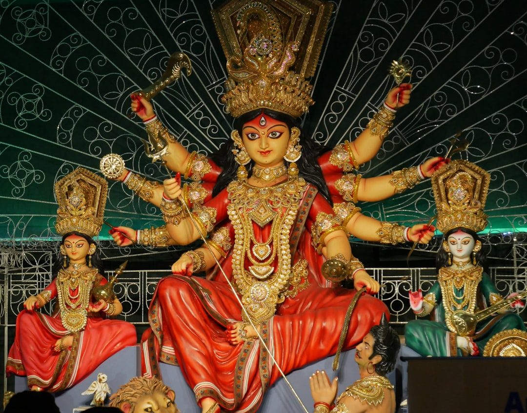 Durga Puja celebration in Kolkata