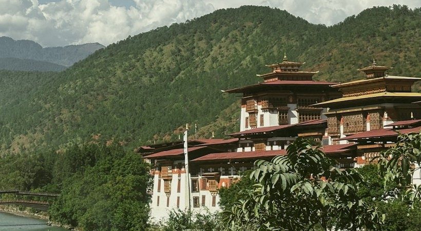 Rinpung Dzong and the Paro valley, Bhutan